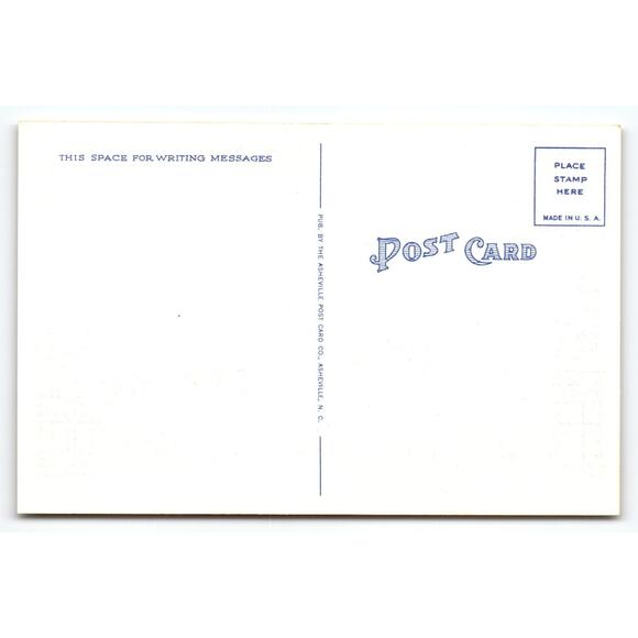Vintage Linen Postcard Busy Persons Correspondence Comic by Asheville Postcard - Picture 2 of 2